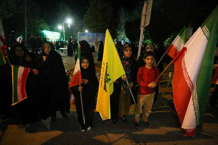 تصاویر / پنجاه‌ ونهمین شب حماسه حضور اصفهانی‌ها و جشن میلاد امام رضا(ع)
