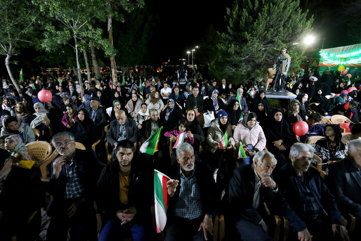 تصاویر / پنجاه‌ ونهمین شب حماسه حضور اصفهانی‌ها و جشن میلاد امام رضا(ع)