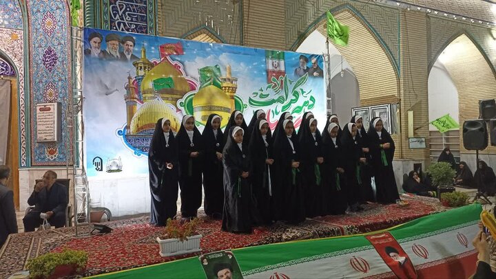 تصاویر:تجمع بزرگ امام رضایی به یتدرهبرشهیپ انقلاب  دربخش کویرات