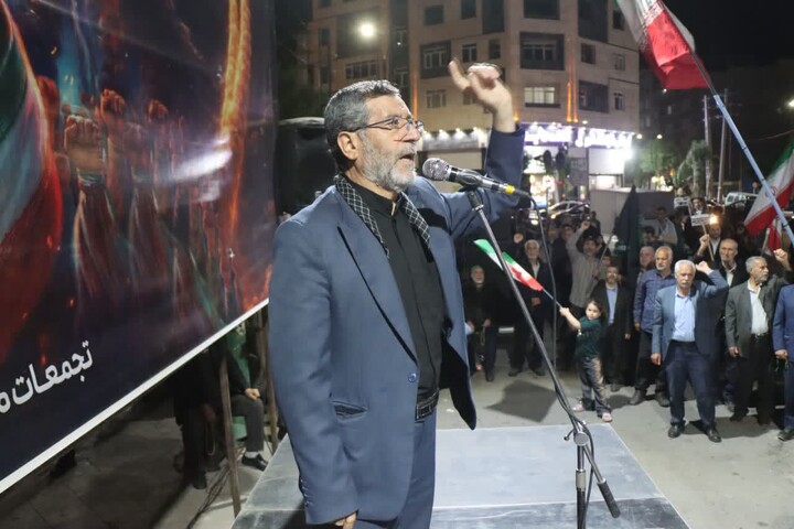 تصاویر/ پنجاه و نهمین شب ایستادگی مردم باقرشهر
