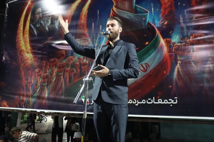 تصاویر/ پنجاه و نهمین شب ایستادگی مردم باقرشهر