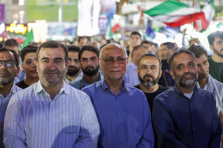 تصاویر/ بوشهر در شب میلاد امام رضا(ع)