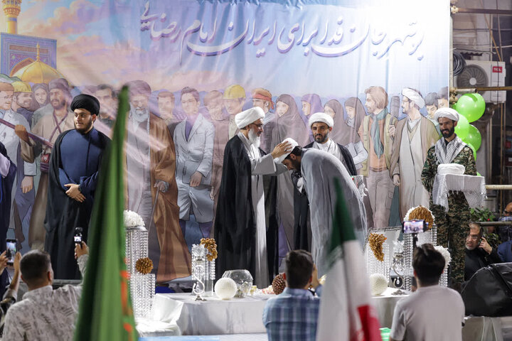 تصاویر/ بوشهر در شب میلاد امام رضا(ع)