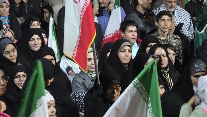 تصاویر/ نمایش وحدت ملی در پنجاه و نهمین تجمع حمایتی شهرستان ماکو از نیروهای مسلح