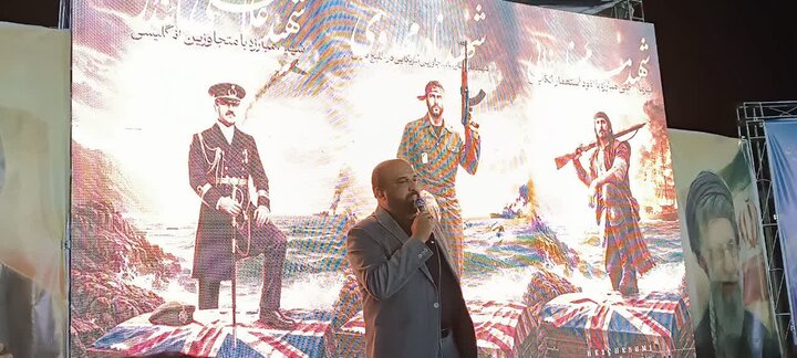 پنجاه و نهمین شب حضور مردم برسیر در خیابان با برگزاری جشن ولادت امام هشتم