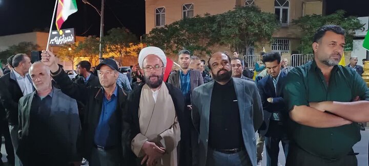 پنجاه و نهمین شب حضور مردم برسیر در خیابان با برگزاری جشن ولادت امام هشتم