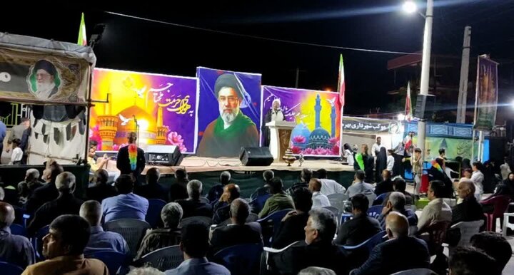 تصاویر/ پنجاه و نهمین شب حضور مردم بهرمان در خیابان با برگزاری جشن ولادت امام هشتم