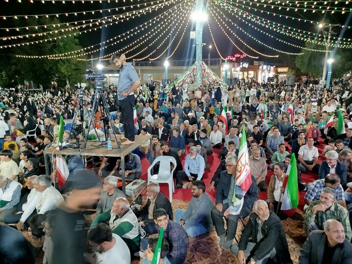 تصاویر/ جشن میلاد امام رضا(ع) در شهر ماهان با حضور کاروان زیر سایه خورشید