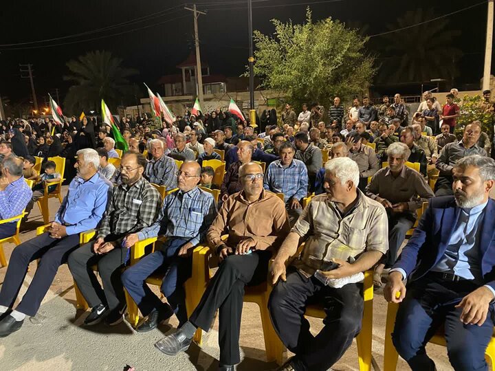 تصاویر/ اجتماع مردمی روستای عالی حسینی