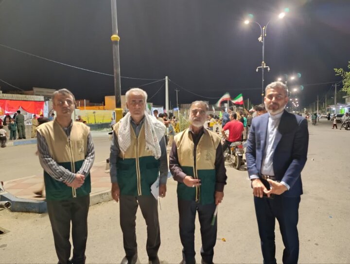 تصاویر/ اجتماع مردمی روستای عالی حسینی
