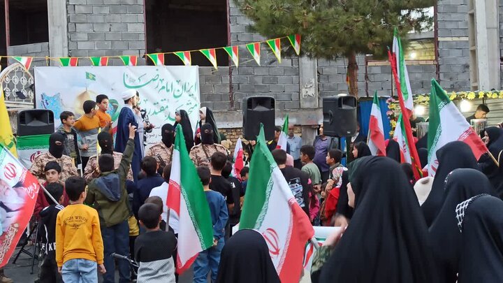 تصاویر/نمایش اقتدار ملی و رزمایش جان‌فدا برای ایران امام رضایی در محلات