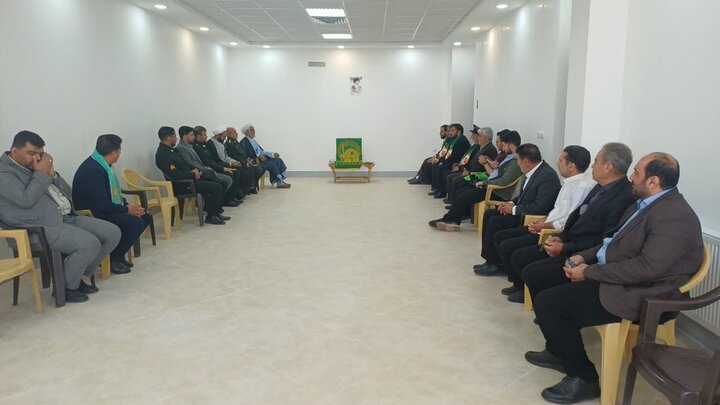 تصاویر/حضور خادمان رضوی در دفتر امام‌جمعه شهرستان زرندیه