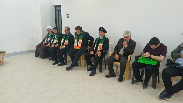تصاویر/حضور خادمان رضوی در دفتر امام‌جمعه شهرستان زرندیه