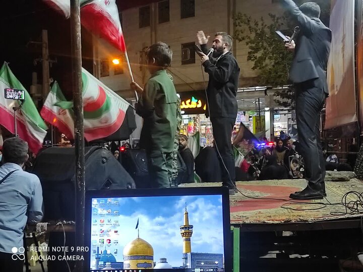 تصاویر/ پنجاه و نهمین اجتماعات مردمی «شب‌های اقتدار» در مهدی‌شهر