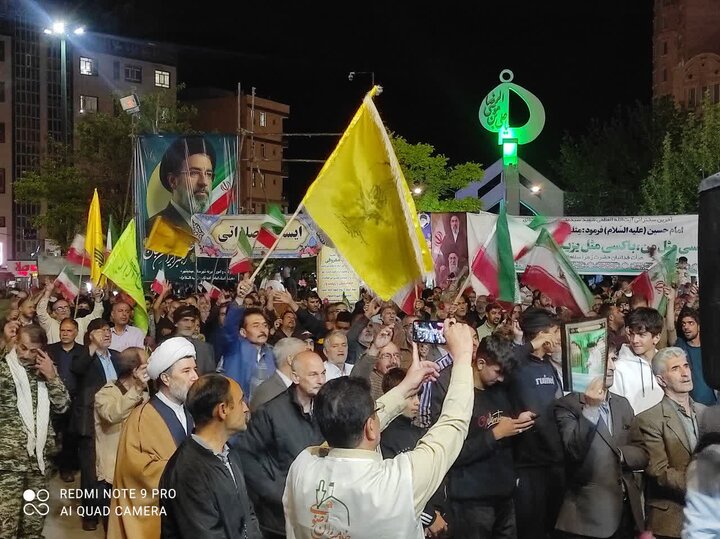 تصاویر/ پنجاه و نهمین اجتماعات مردمی «شب‌های اقتدار» در مهدی‌شهر
