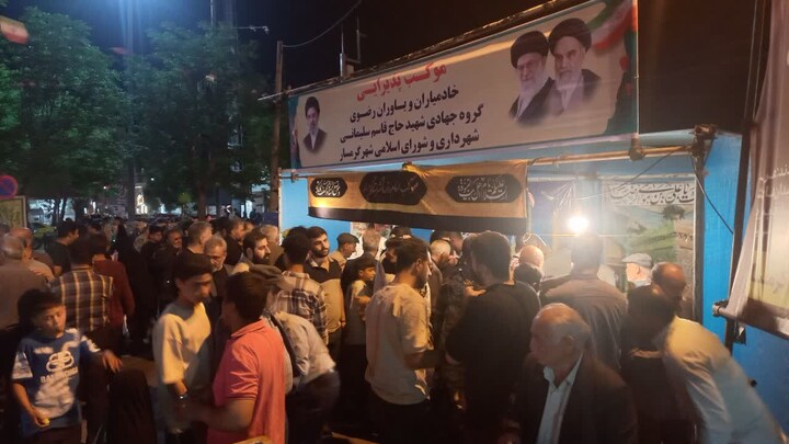 تصاویر/ پنجاه و نهمین اجتماعات مردمی «شب‌های اقتدار» در گرمسار