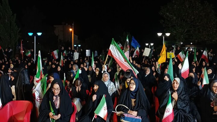 تصاویر/ پنجاه و نهمین اجتماعات مردمی «شب‌های اقتدار» در ایوانکی