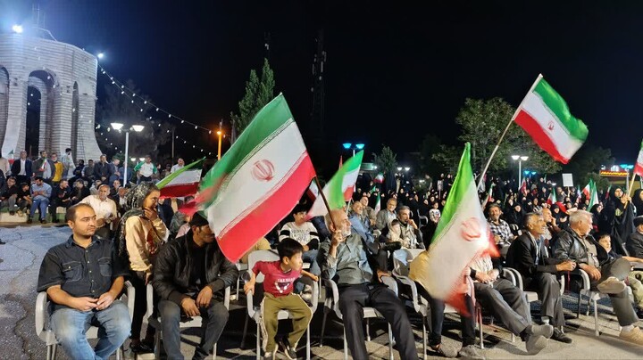 تصاویر/ پنجاه و نهمین اجتماعات مردمی «شب‌های اقتدار» در ایوانکی