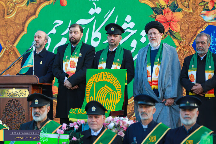 تصاویر جشن ولادت حضرت علی بن موسی الرضا(ع) در آستان مقدس مسجد جمکران