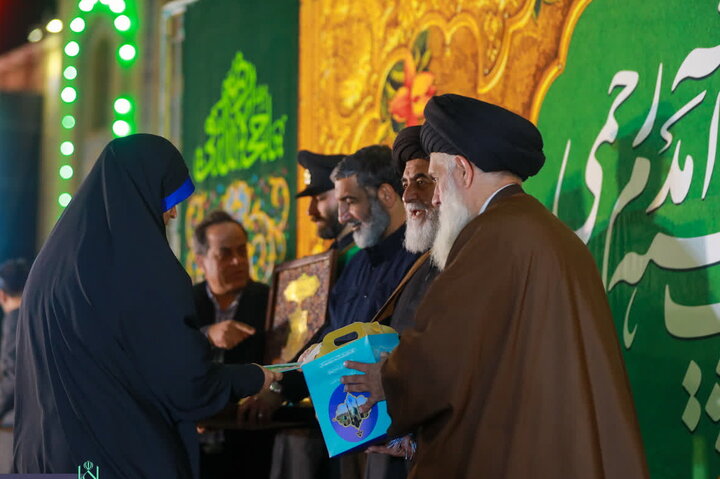 تصاویر جشن ولادت حضرت علی بن موسی الرضا(ع) در آستان مقدس مسجد جمکران