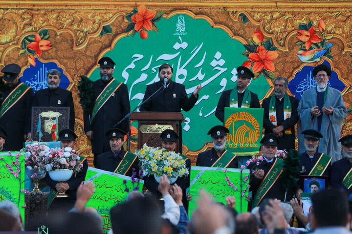 تصاویر جشن ولادت حضرت علی بن موسی الرضا(ع) در آستان مقدس مسجد جمکران
