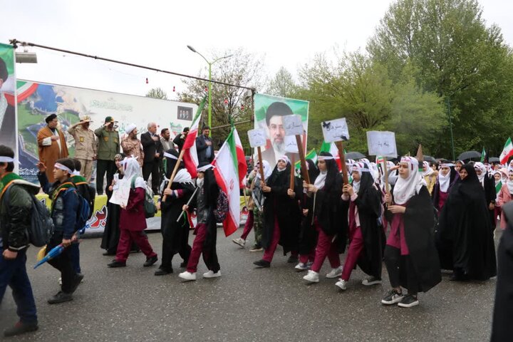 تصاویر/ رزمایش سراسری «جان‌فدایان امام رضایی برای ایران» در خوی