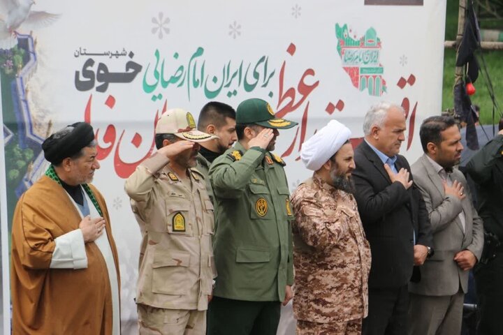 تصاویر/ رزمایش سراسری «جان‌فدایان امام رضایی برای ایران» در خوی