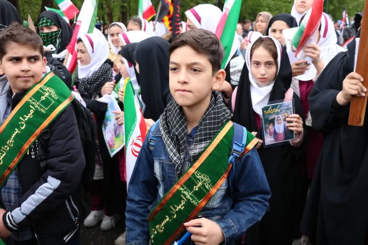 تصاویر/ رزمایش سراسری «جان‌فدایان امام رضایی برای ایران» در خوی