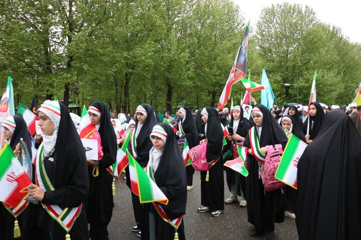 تصاویر/ رزمایش سراسری «جان‌فدایان امام رضایی برای ایران» در خوی