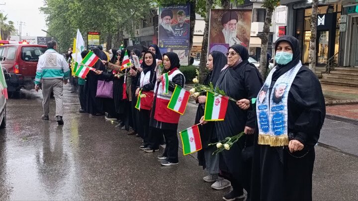 تصاویر/ رزمایش اقتدار شرکت کنندگان در پویش «جان فدا»