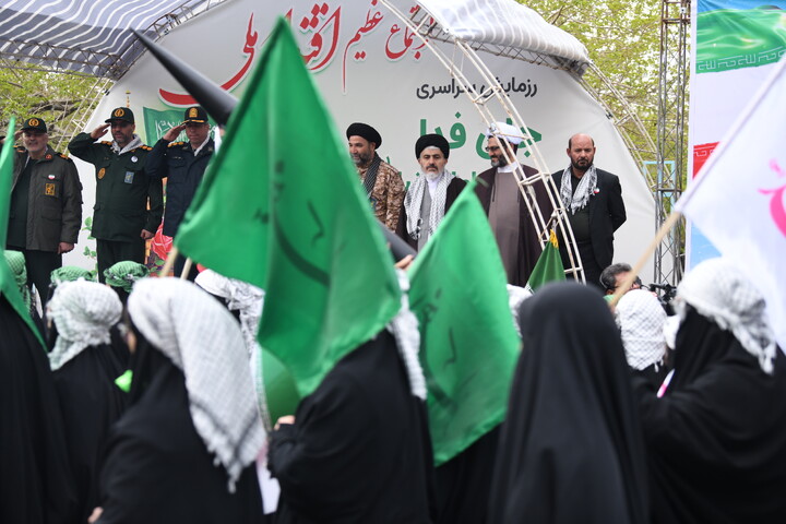 تصاویر/ رزمایش جان‌فدایان ایران امام رضایی(ع)  در ارومیه