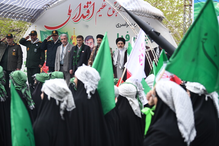 تصاویر/ رزمایش جان‌فدایان ایران امام رضایی(ع)  در ارومیه