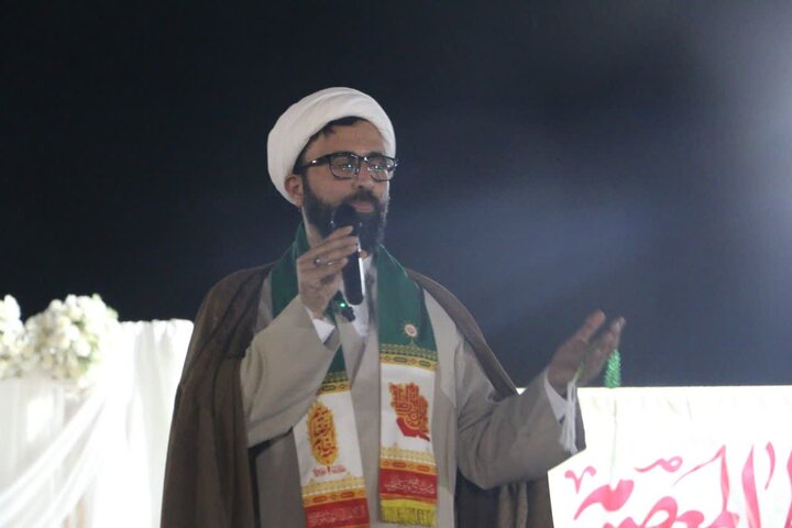 تصاویر/ استقبال مردم کنگان از پرچم امام رضا(ع)