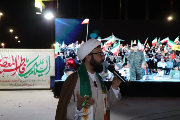 تصاویر/ استقبال مردم کنگان از پرچم امام رضا(ع)