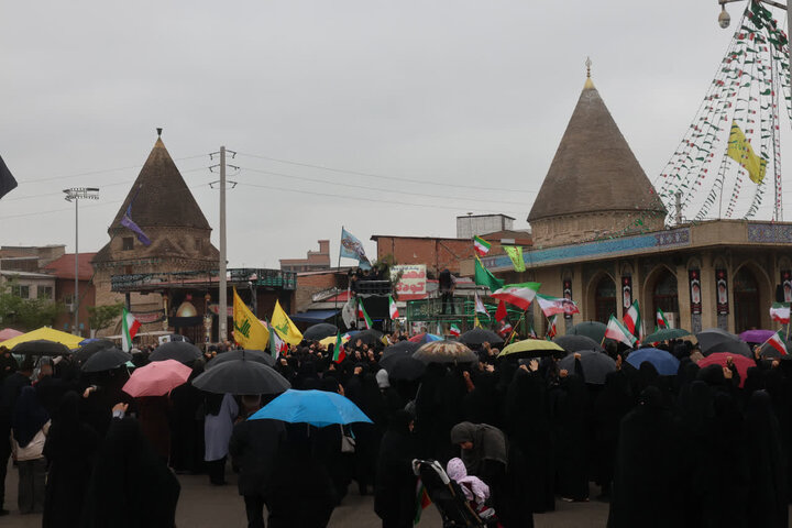 تصاویر/ راهپیمایی و اجتماع امام رضایی ها در شهرستان ساری