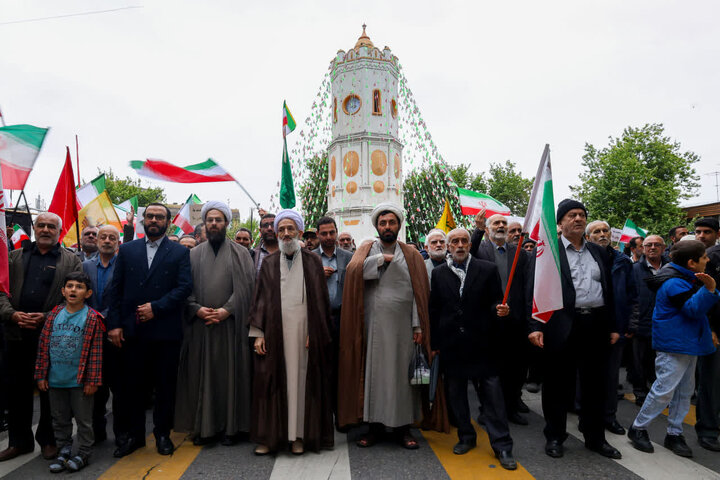 تصاویر/ راهپیمایی و اجتماع امام رضایی ها در شهرستان ساری