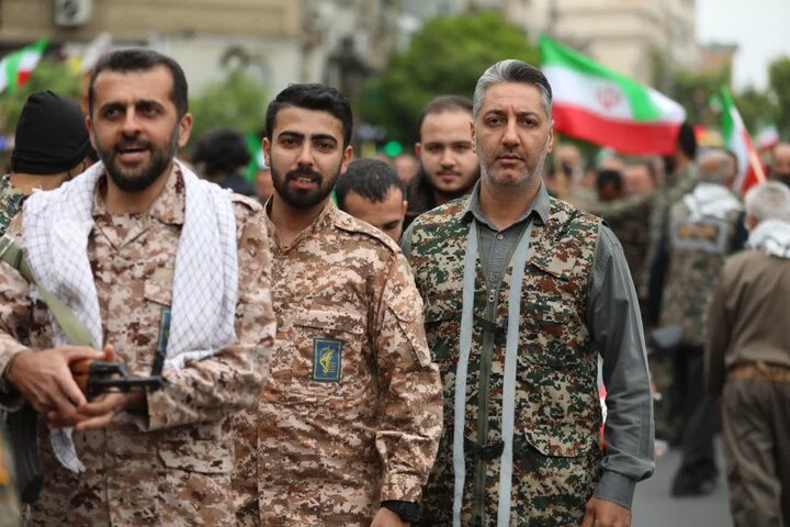 تصاویر/ رزمندگان در رزمایش بزرگ اقتدار ملی «جان فدا برای ایرانِ امام رضایی» شهرستان بابل