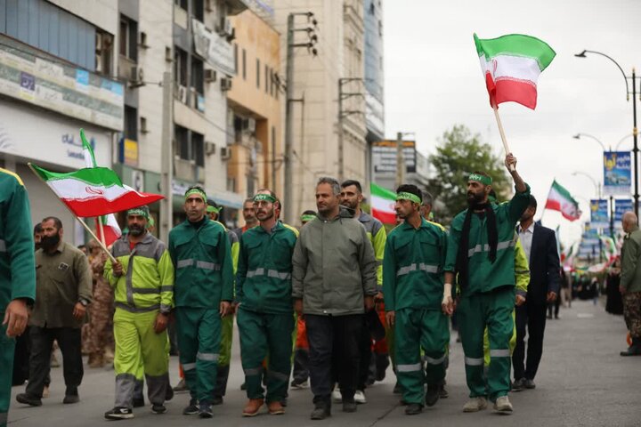 حضور مردم قهرمان بابل در رزمایش جان فدای ایران امام رضایی