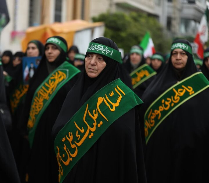 تصاویر / بانوان قهرمان شهرستان بابل در رزمایش باشکوه جان فدای ایران امام رضایی
