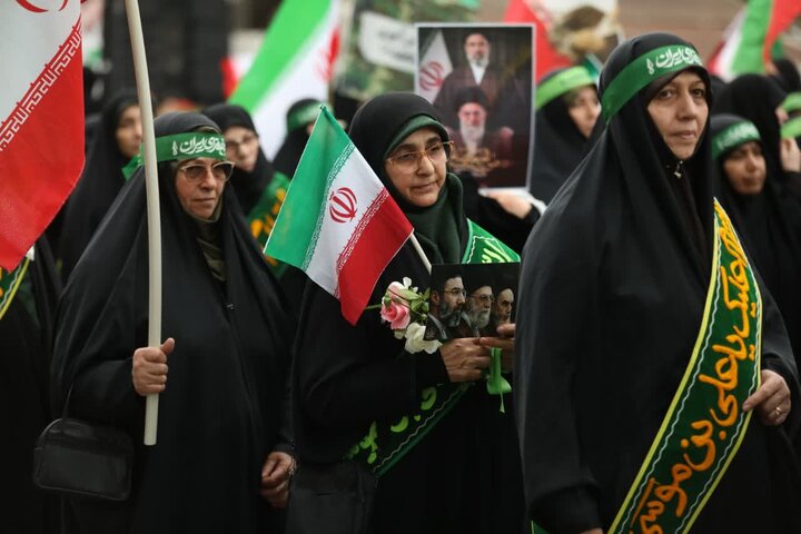 تصاویر / بانوان قهرمان شهرستان بابل در رزمایش باشکوه جان فدای ایران امام رضایی