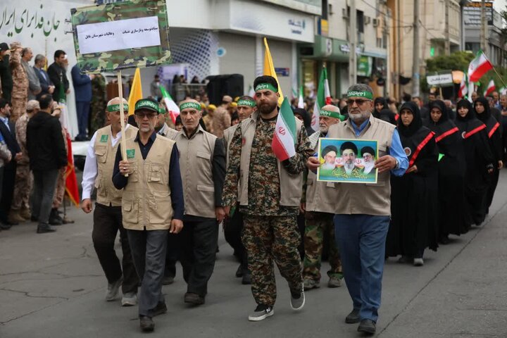 تصاویر / بانوان قهرمان شهرستان بابل در رزمایش باشکوه جان فدای ایران امام رضایی