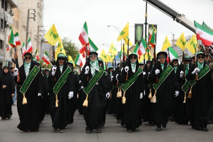تصاویر / بانوان قهرمان شهرستان بابل در رزمایش باشکوه جان فدای ایران امام رضایی