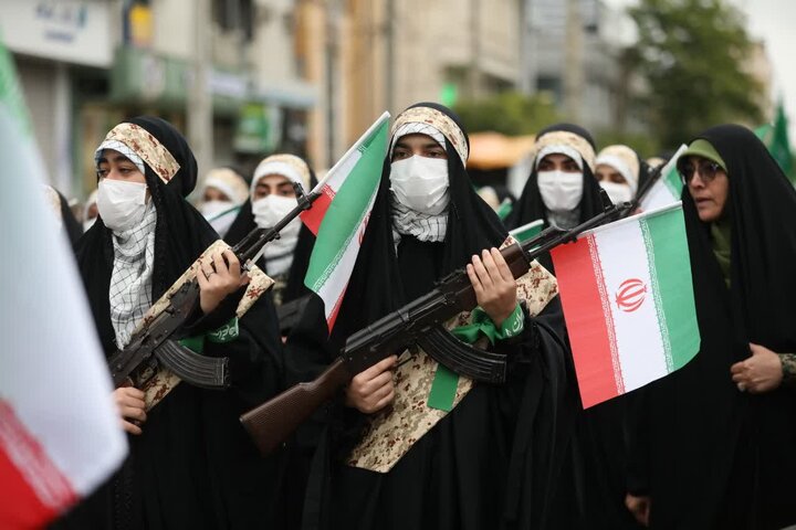 تصاویر / بانوان قهرمان شهرستان بابل در رزمایش باشکوه جان فدای ایران امام رضایی