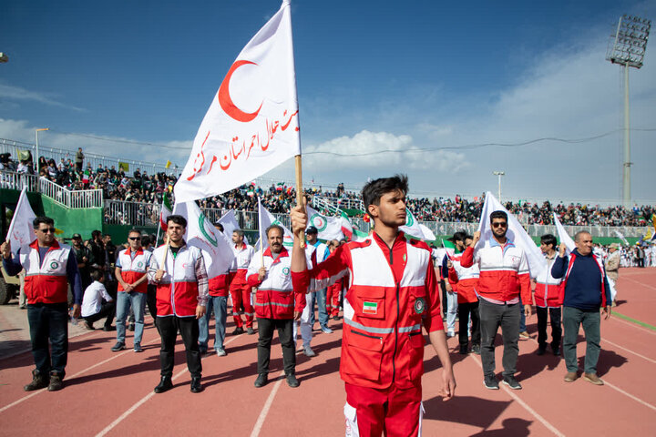 تصاویر/رزمایش بزرگ جان فدایان امام رضایی در اراک
