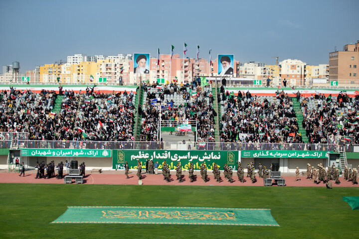 تصاویر/رزمایش بزرگ جان فدایان امام رضایی در اراک