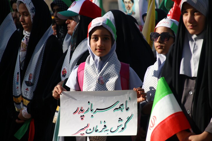 تصاویر/ قیام جان فدایان امام رضایی در کرمان