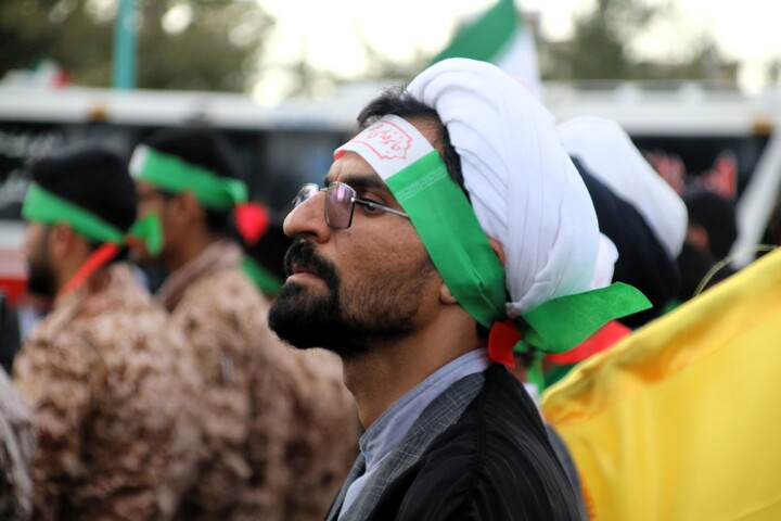 تصاویر/ قیام جان فدایان امام رضایی در کرمان