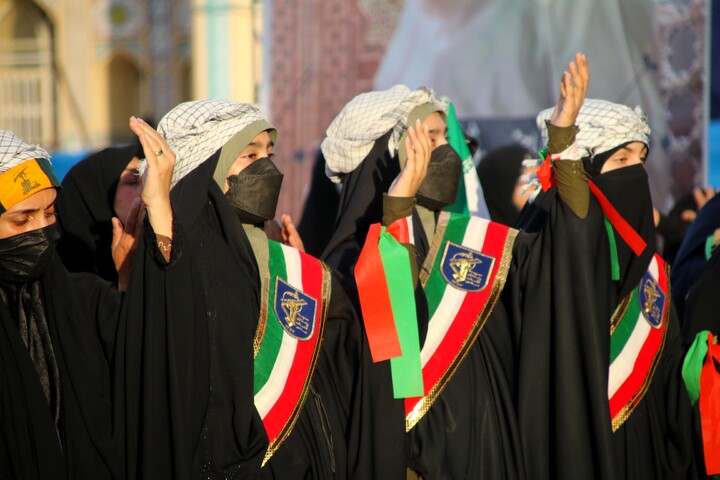 تصاویر/ قیام جان فدایان امام رضایی در کرمان