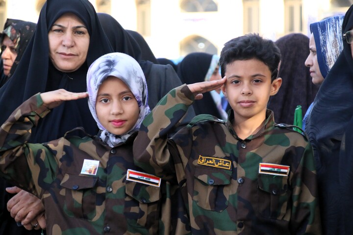 تصاویر/ قیام جان فدایان امام رضایی در کرمان