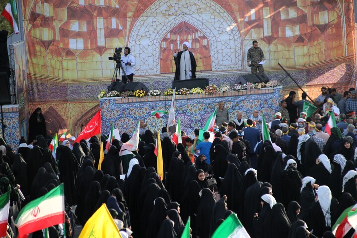 تصاویر/ قیام جان فدایان امام رضایی در کرمان
